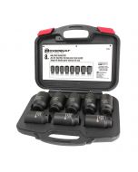 Powerbuilt 8 Piece Master 6 Point Axle Nut Socket Set 647883