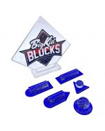 Big Kid Blocks Mini Detail Kit Blue Hookit CMDKB-12345H