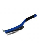 GRIP Stainless Steel Brush and Scraper 27202