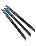 Spyder Products 3 Piece Black Series Bi Metal Reciprocating Saw Blades 10/14 - 12 in. 200307