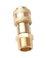 Rapid Air Coupler 1/2 in. Male NPT Push To Connect Industrial Style 30 CFM Body K6241