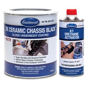 eastwood 2k ceramic chassis black gloss kit paint