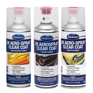 Eastwood's 2K AeroSpray High-Gloss Satin and Matte Clear