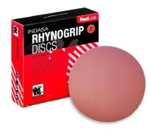 Indasa Rhynogrip Red Line 6 inch Sanding Disc 280 Grit 620-280