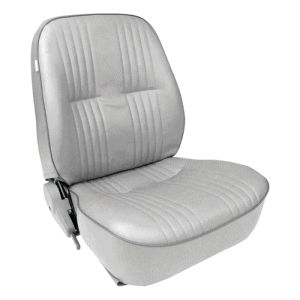 Procar Pro90 Low Back Series Seat Grey Vinyl Right Side