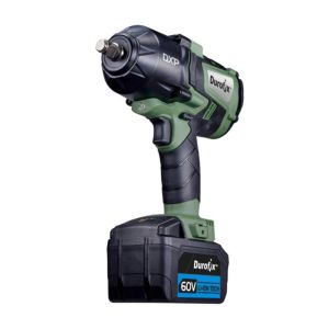 Durofix 60V series Cordless 3/4in BRUSHLESS Jumbo Impact Wrench (max 1500 ft-lbs), 3-Stages Torque C