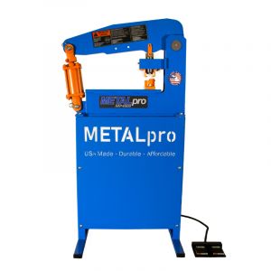 Metal Pro 40 Ton Ironworker w/ punch station and open central workstation