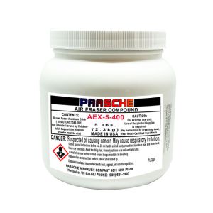 Paasche 5 Lb Aluminum Oxide - Fast Cutting Compound (400 Grit) AEX-5-400