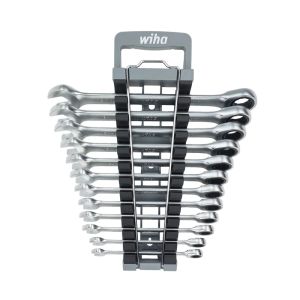 Wiha 12 Piece Combination Ratchet Wrench Set - Metric 30391