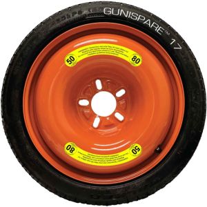 Gunispare Universal Emergency Spare Wheel and Tire 18 in