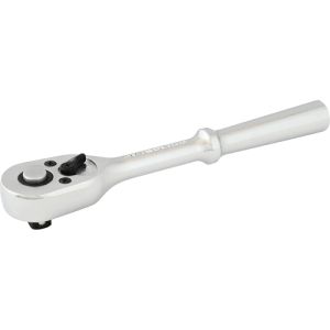 Gray Tools 3/8in. Drive 40-Tooth Mirror Chrome Quick Release Ratchet 7-1/2in. Long T8840