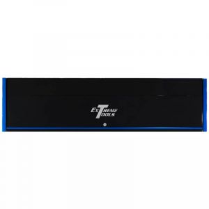 Extreme Tools RX Series 84in W x 30in D Extreme Power Workstation  Black with Blue Handle
