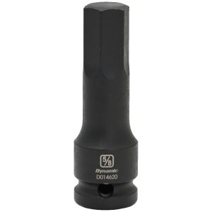 Dynamic Tools 1/2in. Drive SAE Hex Head 5/8in. Bit Impact Socket D014620