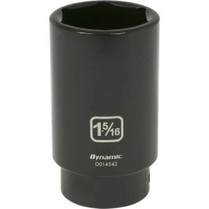 Dynamic Tools 1/2in. Drive 6 Point SAE 1-5/16in. Deep Length Impact Socket D014542