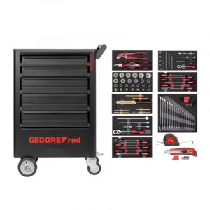 Gedore R21562005 Tool Set Trolley Gedworker 119Pcs 3301676