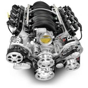 BluePrint Engines 427 c.i. GM LS Style ProSeries Deluxe Dressed Engine w/ E Controls Polished Pulley