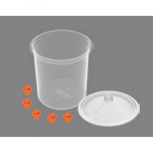 Devilbiss DeKups Evo 34 oz Cup - No Mesh Lid 50 pc Kit 802228