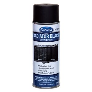 Eastwood Radiator Black Spray Paint Satin Finish 12oz