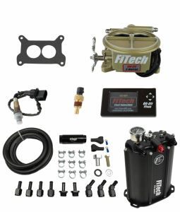 FiTech Go EFI 2 Barrel Kit - 400HP - Classic Gold - w/Force Fuel System 35001