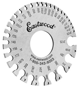 Eastwood Bead Roller Radius Edge Die Set for Aluminum Steel Constructi