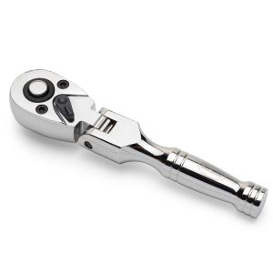 Eastwood 1/4 Inch Drive Stubby Flex Head Ratchet
