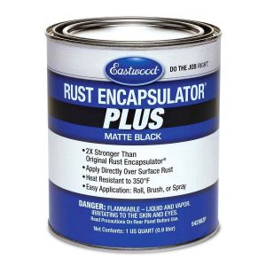 Eastwood Rust Encapsulator Aerosol, Quick Drying with UV Resistance and  Heat Resistance up to 400 Degrees Fahrenheit, 15 Oz, Black