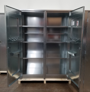 BADASS Workbench BRS-268 2- Door 60 Inch Steel Storage Cabinet - 268