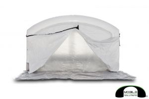 Spray On Bedliner Booth  MES17X16BLHD