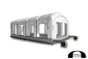 24 x 15 Mobile Paint Booth  MES24X15X10HDLT