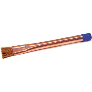 Fiberglass Acid Brush 5/8inx 8-3/8in Long Copper han