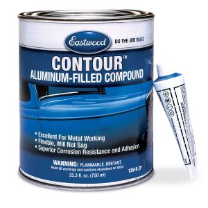 Eastwood Premium Contour Body Filler | Quick One Step Process Filler | Self  Etching Repair Kit | Rust Preventing Inhibitor | Body Filler for Car or