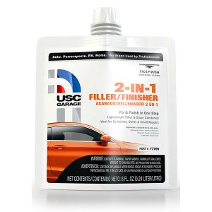 USC Garage 2-IN-1 Filler/Finisher 77705 with Hardener