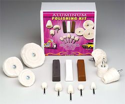 Aluminum Polishing Kit 13 pc set