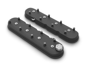 Holley Tall LS Valve Covers Satin Black 241-112