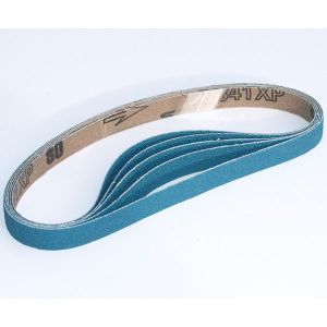 Norton 80 Grit Blue Fire 3/8 x 13 Sanding Belts