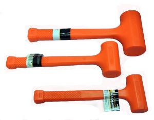 TruePower 1lb, 2lb and 4lb Dead Blow Hammer Set