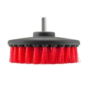 Chemical Guys ACC_201_BRUSH_HD Carpet Brush With Drill Attachment Heavy Duty Brush Red