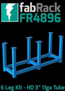 CertiFlat FR4896-U 48" X 96" fabRack 6 Leg Kit for fabBlocks