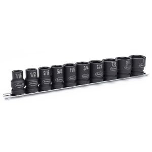 Eastwood 1/2" SAE Shallow 10 Piece Impact Socket Set