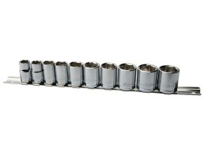 Eastwood 3/8" Drive Shallow Metric 10 Piece Socket Set 