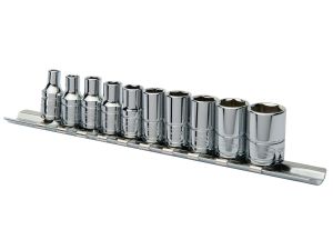 Eastwood 1/4" Drive Shallow SAE 10 Piece Socket Set 