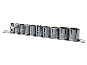 Eastwood 3/8" Drive Shallow SAE 10 Piece Socket Set 