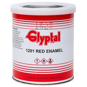 Glyptal Red Brush On 1 qt