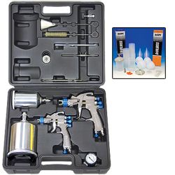 Devilbiss 2 Gun Spray Paint Kit & DeKups System