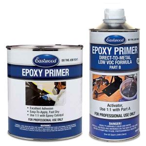 Eastwood Black Epoxy Primer and Activator Quarts