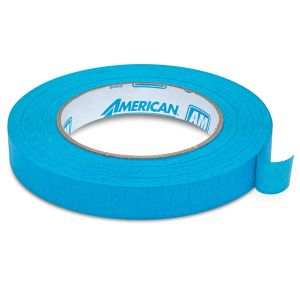 3/4in x 180ft Blue Crepe Tape