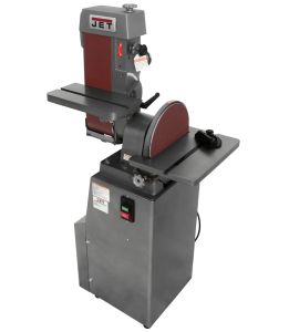 JET Tools J-4200A, 6 x 48 Industrial Combination Belt and Disc Finishing Machine 115V 1Ph 414551
