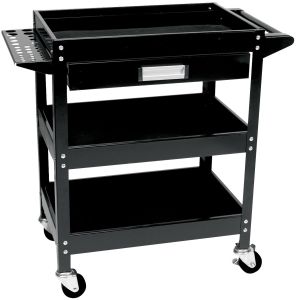 Performance Tool 3 Shelf Utility Cart w/Drawer W54006