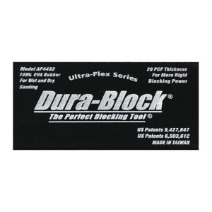 Dura-Block 5-5/8" Ultra-Flex Scruff Pad Hook and Loop 5-5/8"L x 2-5/8"W x 9/16" AF4432