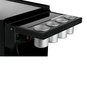 Viper Storage Viper Tool Storage Folding Side Shelf With Power Strip / USB, Black V2SBL